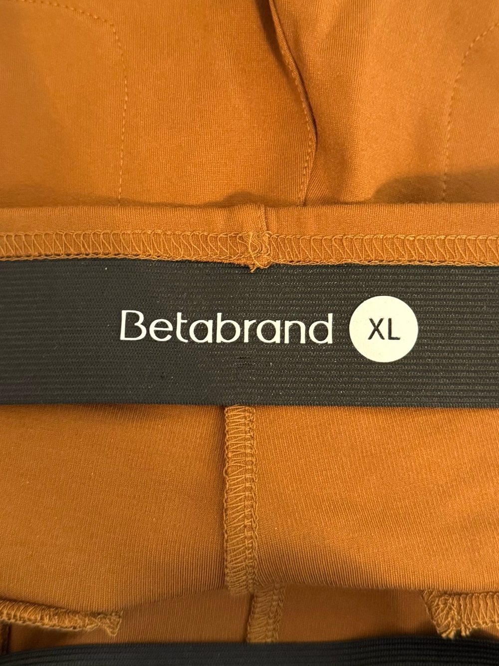 Betabrand Atlantic DPYP™ Dress Pant Yoga Pants | Wide (Sandalwood) - Picture 5 of 7